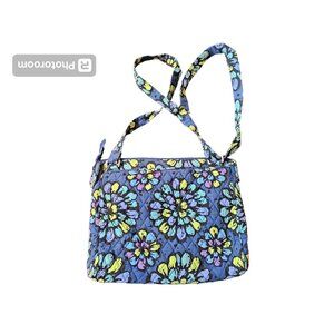 Vera Bradley Crossbody Hobo Indigo Pop Purse
